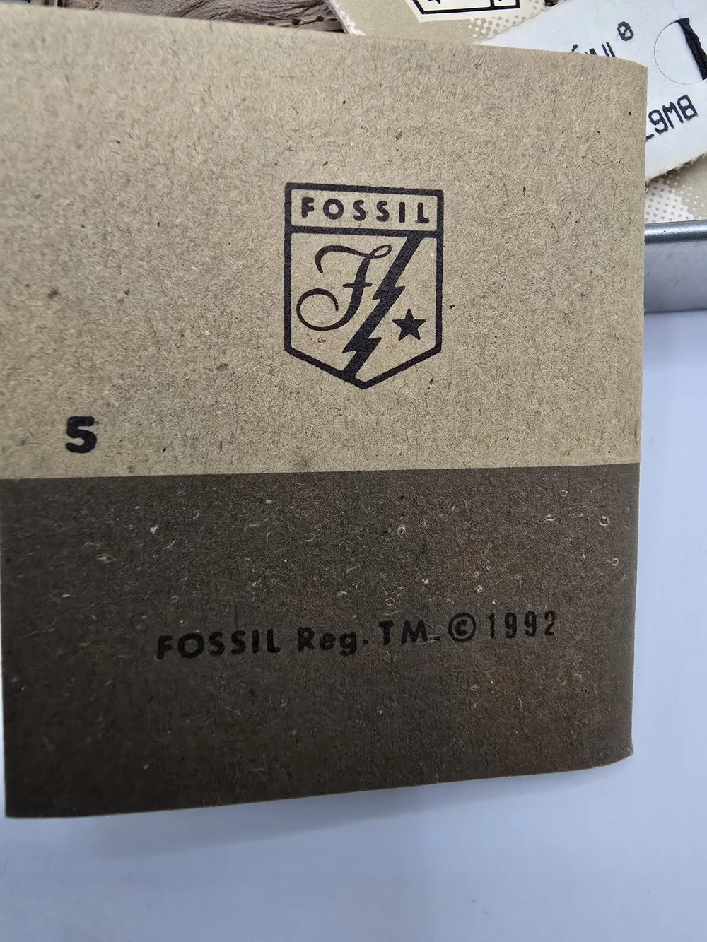Fossil Yellow and Black Taxi Tin Case